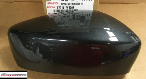 2016 SCION IA & 2017-18 YARIS IA PASSENGER MIRROR COVER  87915-WB003 METEOR GRAY