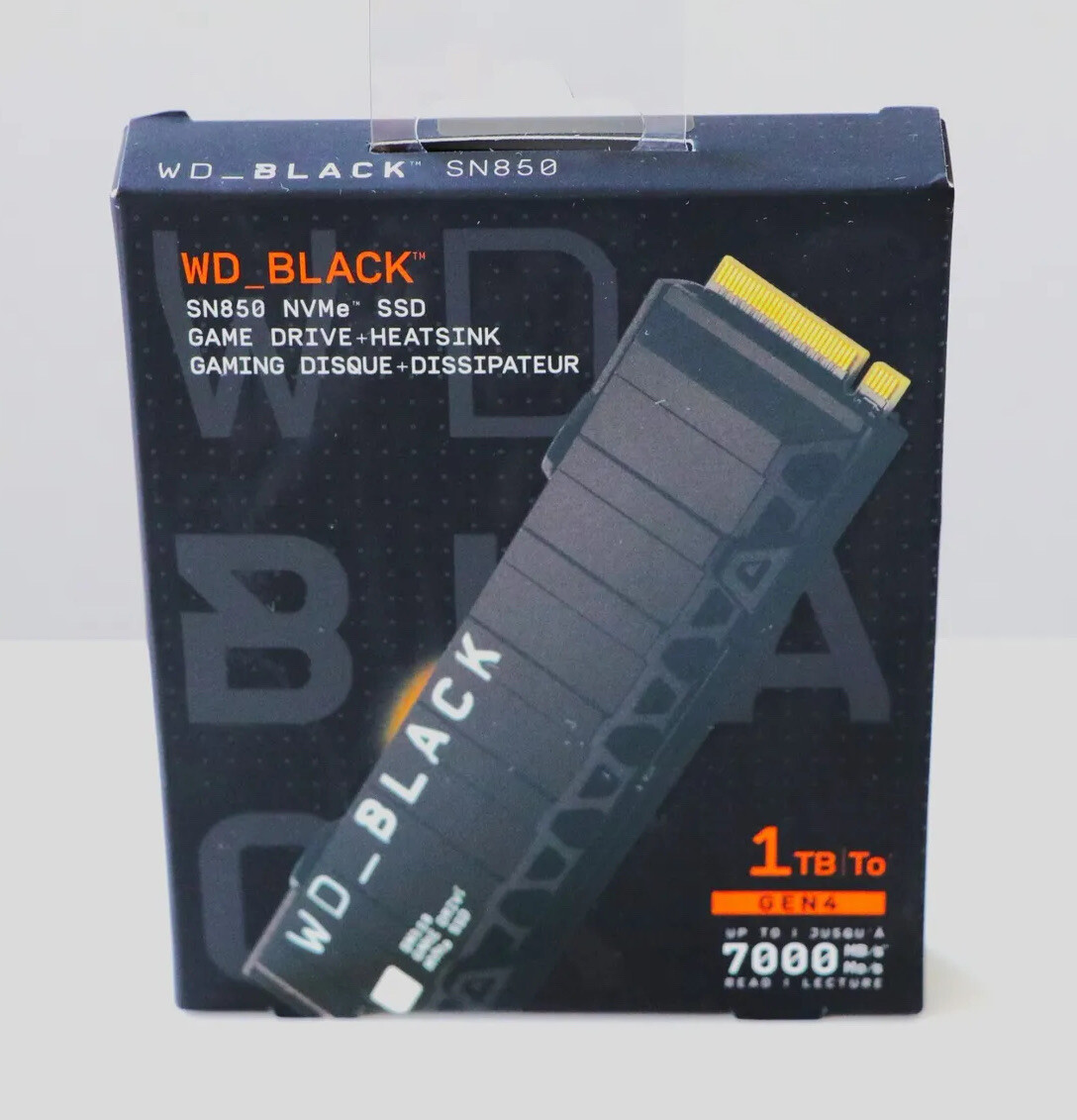 WD - BLACK SN850 1TB Internal SSD PCIe Gen 4 x4 NVMe with