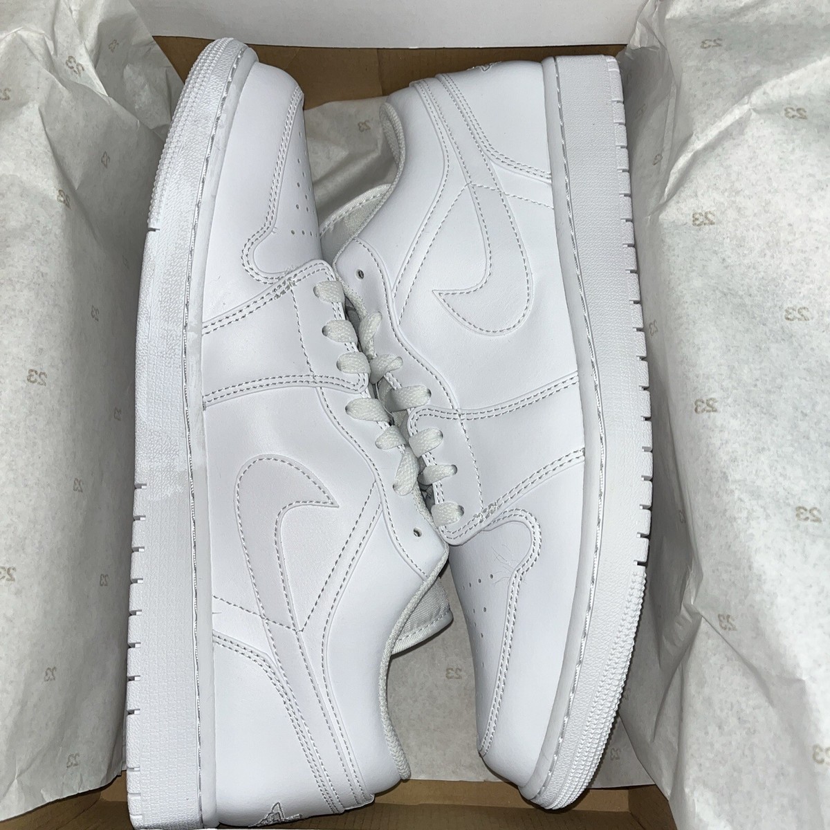 Triple White Air Force Jordan Low Nike Air Jordan Low Men's Triple