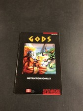 Gods snes manual