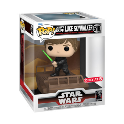 Funko Pop! Deluxe: Jabba's Skiff: Luke Skywalker Target Exclusive