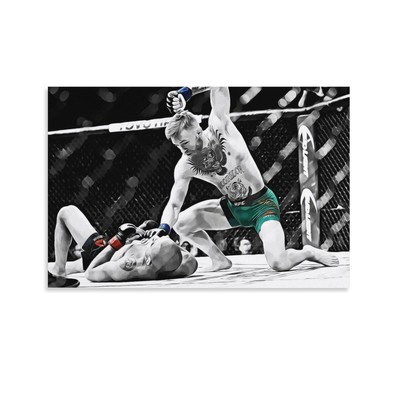 conor mcgregor vs jose aldo Canvas Wall Art Poster Picture Decoration