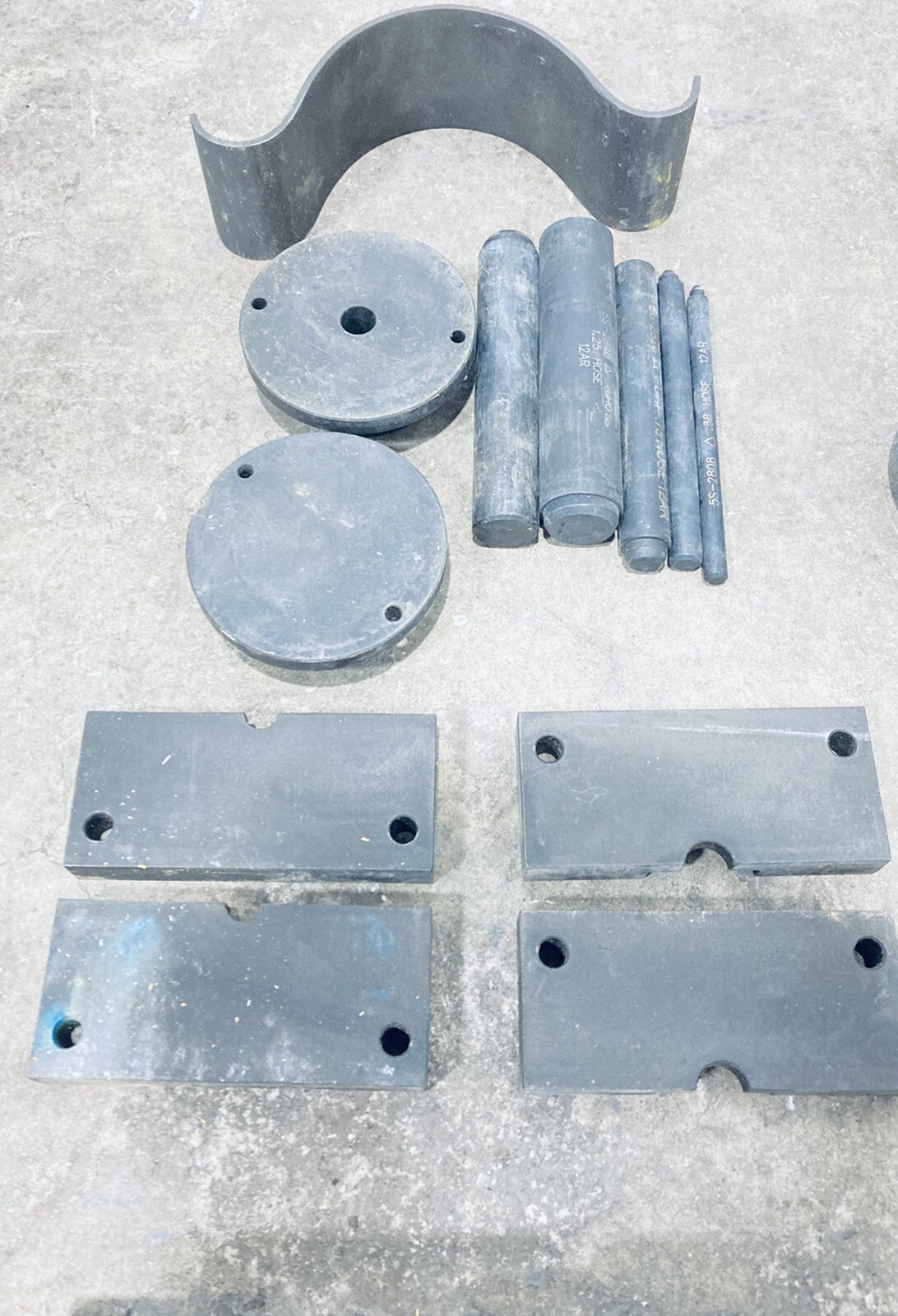 UNUSED CAT HYDRAULIC HOSE CRIMPER 1U7541 CYLINDER 30 TON CATERPILLAR eBay