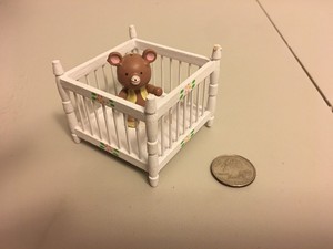 dollhouse baby crib
