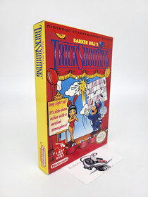 Barker Bill's Trick Shooting - Nintendo NES - USA - Near Mint