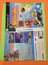 Cocoto Fishing Master PS2 ARTWORK ONLY Authentic Original