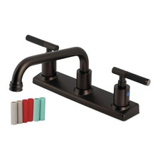 FB2135CKL 8" Centerset Kitchen Faucet, Oil Rubbed Bronze, Bronze