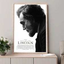 Lincoln 2012 Movie Poster Wall Decor Art Print Canvas Poster