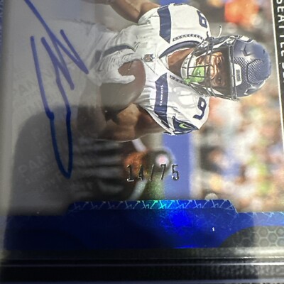 2023 Certified Potential Kenneth Walker iii RC /75 Autograph