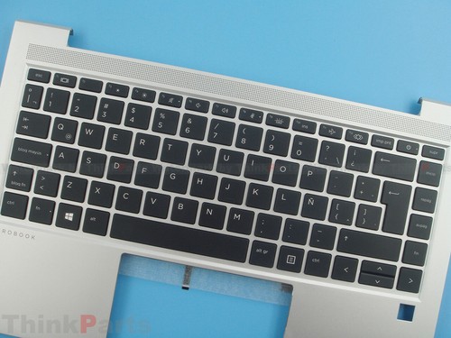 New/Orig HP Probook 440 445 G10 14" Palmrest Keyboard Bezel Latin BL N42405-161 - Picture 3 of 5