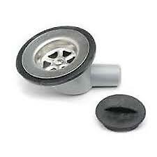 CARAVAN MOTORHOME BOAT 1.1/4" - 3/4" ANGLED SINK WASTE AND PLUG OUTLET 82063