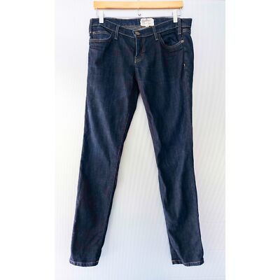 Current/Elliot The Ankle Skinny in Bonfire dark wash sz 29 Low Waist 80 s jeans
