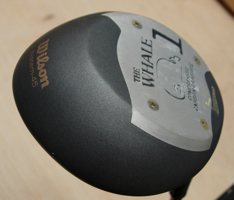 Golden Oldie Wilson 1993 "THE WHALE" Compressed Graphite 1W Titanium Shaft RH-R - Image 2 of 4