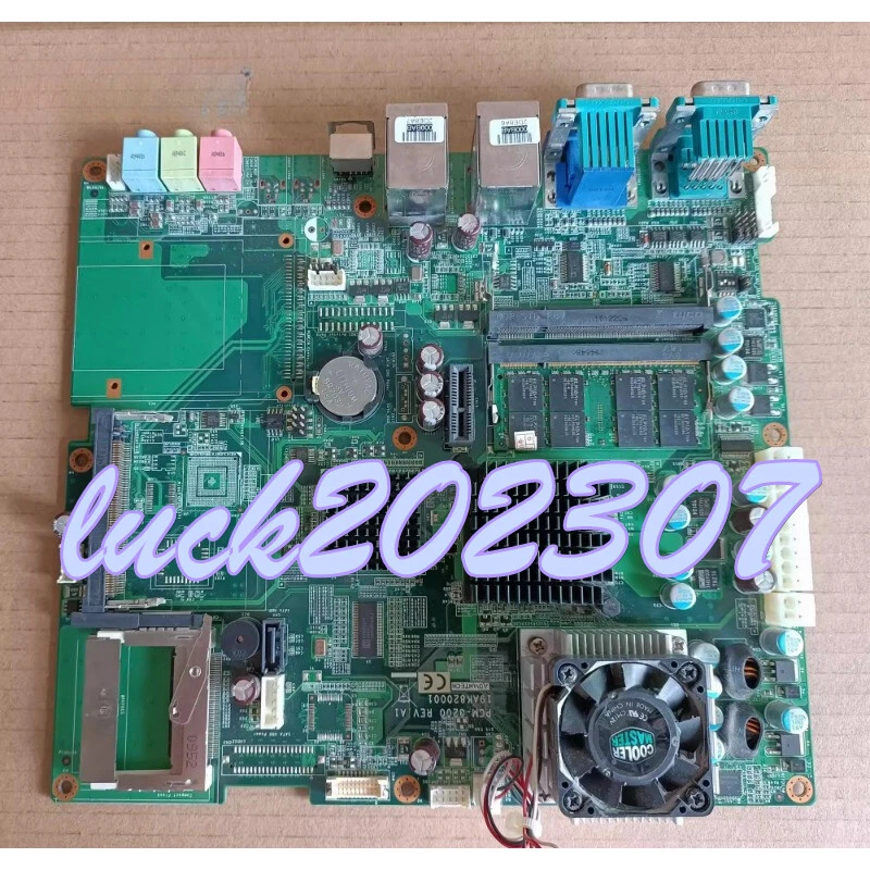 1PC USED PCM-8200 REV.A2 PPC-177T Embedded all-in-one motherboard #MX - Image 2 of 4