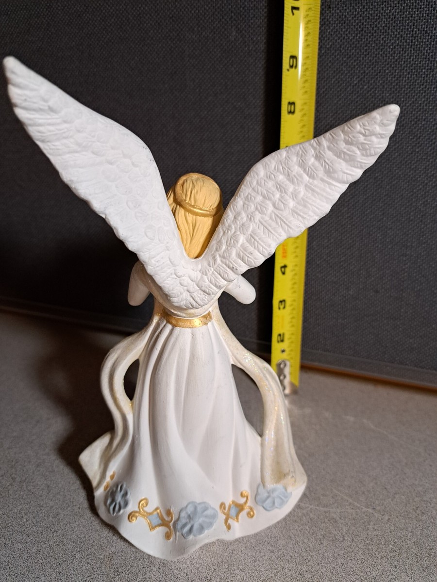 Two Vintage Ceramic Angel Figurines Both Marked #732Loc14 | eBay