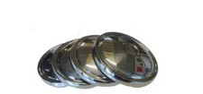 4x CLASSIC FIAT 500 GIARDINIERA 600D WHEEL HUB CAP SET WHEEL CAPS BRAND NEW