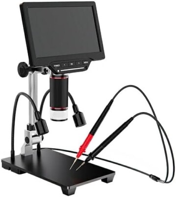 Aixun DM21 Digital Mikroskop 7 Zoll 1200x mit Multimeter Lötfernbedienung