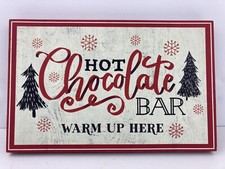 Hot Chocolate Bar Sign  Stand by TAG G15817