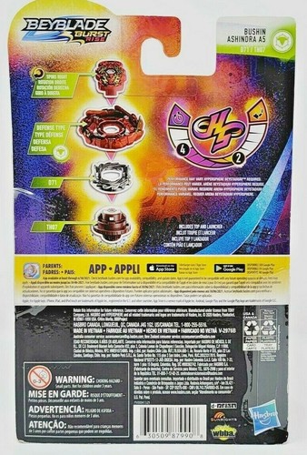 Beyblade E7712 Burst Rise Hypersphere Bushin Ashindra A5 Starter Pack NEW - Picture 6 of 7