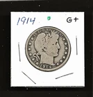 1914 BARBER HALF DOLLAR***G+***