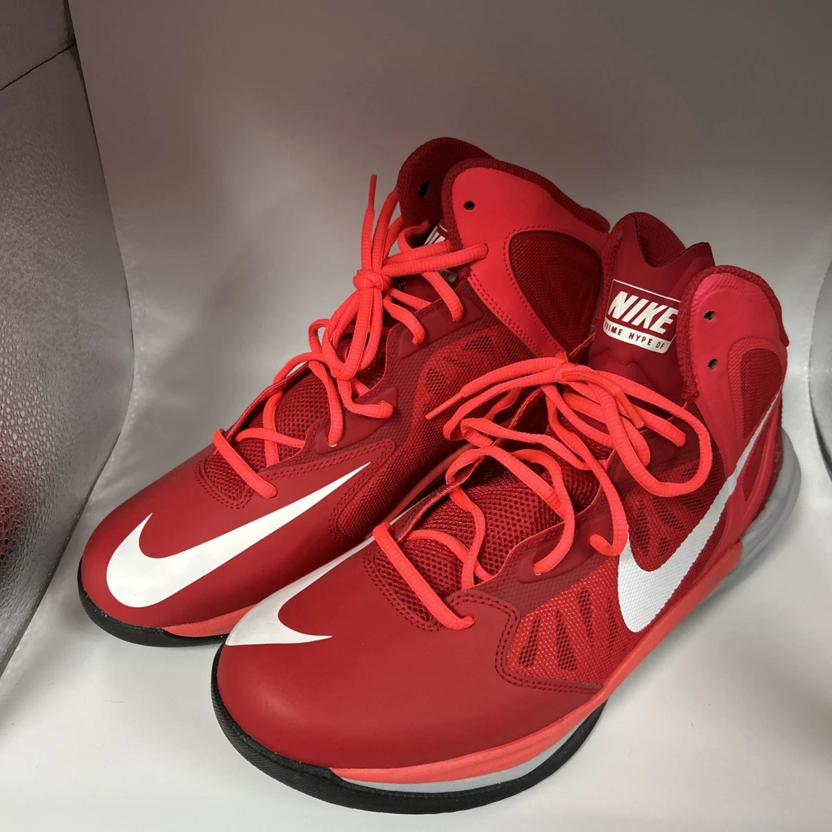 Nike Prime Hype DF basketball shoe University Red Size 8.5 Nike Prime Hype DF Sneakers for Men for Sale | Authenticity  main image 4