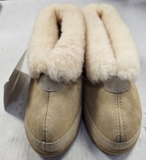 NEVER WORN Australian Sheepskin Slippers - Size M'S6/L'S7 - With Original Box