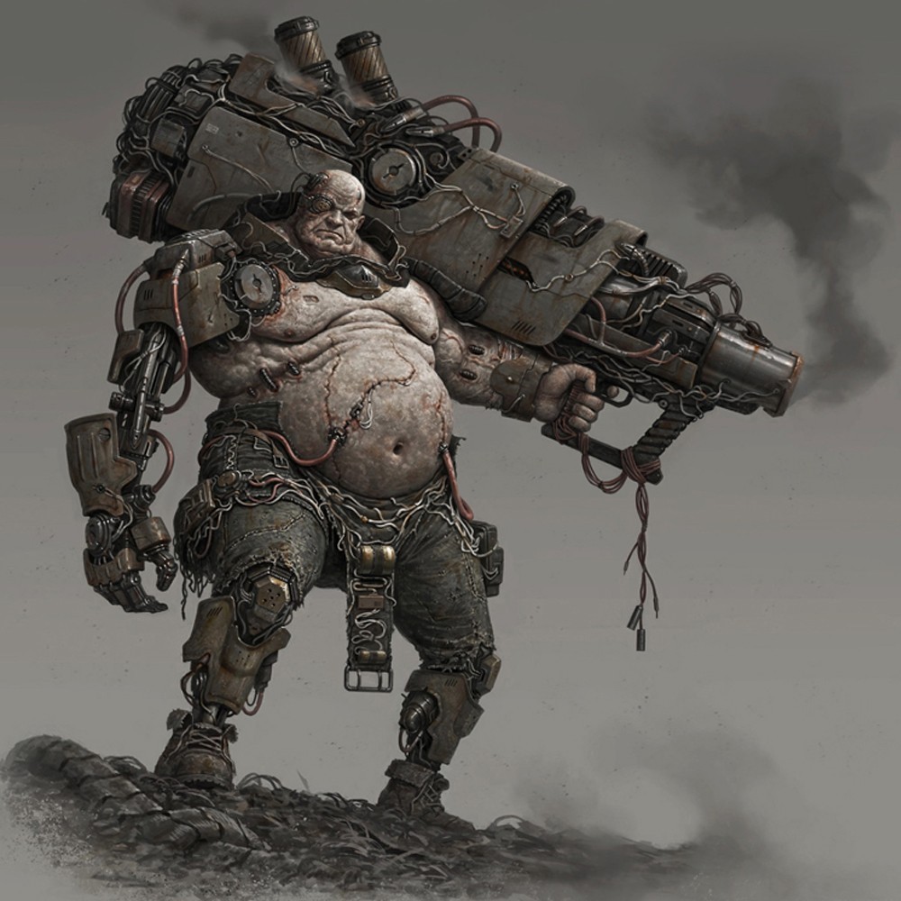 1/24 Resin Figure Juggernaut Unpainted Unassembled