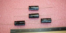 QTY 20 2200uf 10V 85' AXIAL ALUMINUM ELECTROLYTIC CAPACITORS SME10T222M12X25LL