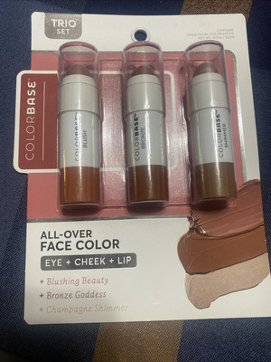 Color Base Trio Set All Over Face Color Eye Cheek Lip Jocott Brands