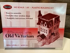 Polar Lights Old Victorian 1:87 Scale Model Kit Brand New Open Box