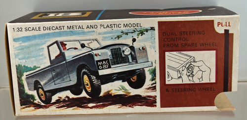 Britains Model 9676 Land Rover LWB 1968 Complete Box Figure Stickers MINT RARE - Picture 13 of 23