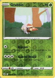 Grubbin 018/264 Fusion Strike Reverse Holo Common