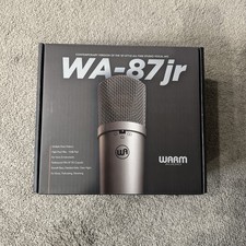 Warm Audio WA-87jr Large Diaphragm Condenser Microphone Silver 