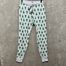 Hanna Anderson Adult Holiday Long John Pajama Pants size M New Organic Cotton