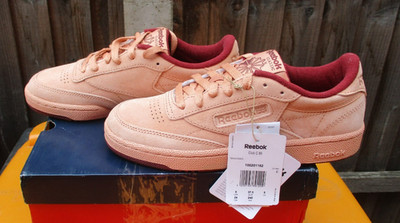 Reebok Trainers Club C 85 Revenge Sneaker Gym Sport Maroon UK 5 Neu im Karton