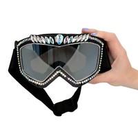 Skibrille Galaxy Verspiegelte GläSer KostüMzubehöR Karneval Mottoparty Boland