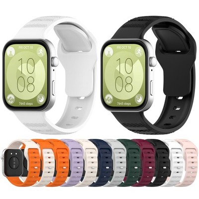 Replacement Silicone Watch Strap Wristband Bracelet Belt for HUAWEI WATCH Fit 3