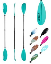 Adjustable Carbon Fiber Shaft Kayak Paddle, Kayaking Oars with Reinforced Nyl...