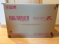 Final Fantasy VII Remake PLAY ARTS Kai Cloud Strife & Hardy Daytona Set PS4