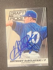 Anthony Desclafani Autograph Signed 2013 Panini Prism Miami Marlins