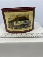 Vtg Stylecraft Baltimore Desk Basket Letter Holder The Old Curiosity Shop FLAW