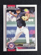 2026 Topps Series 1 - Andry Lara #36 (RC) Rookie Washington Nationals