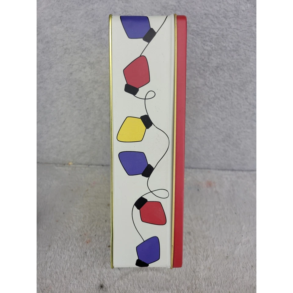 Hada de Navidad Ángel Árbol Decoración Caja de Lata Tapa Bisagras Contenedor de Almacenamiento Foto 2 de 4