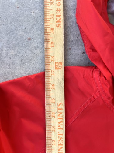 Vintage The North Face Jacke Medium Rot Gore Tex Made In USA Snap Regenmantel - Bild 13 von 13