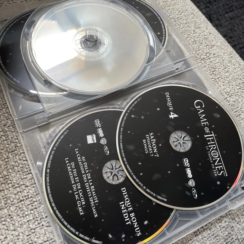 Coffret DVD Série TV Comme Neuf « Game Of Thrones » Intégrale Saison 7 - Photo 4/4