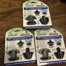Tub Shroom Ultra Revolutionary Bath Tub Drain Protector Hair Catcher  3 Pack 