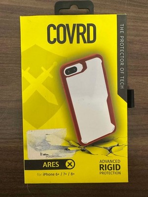 Covrd Rigid Protective Red Case For Apple iPhone 6 Plus 7 Plus 8 Plus 7E