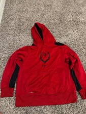 Nike Boys Red Therma-Fit Hoodie Large