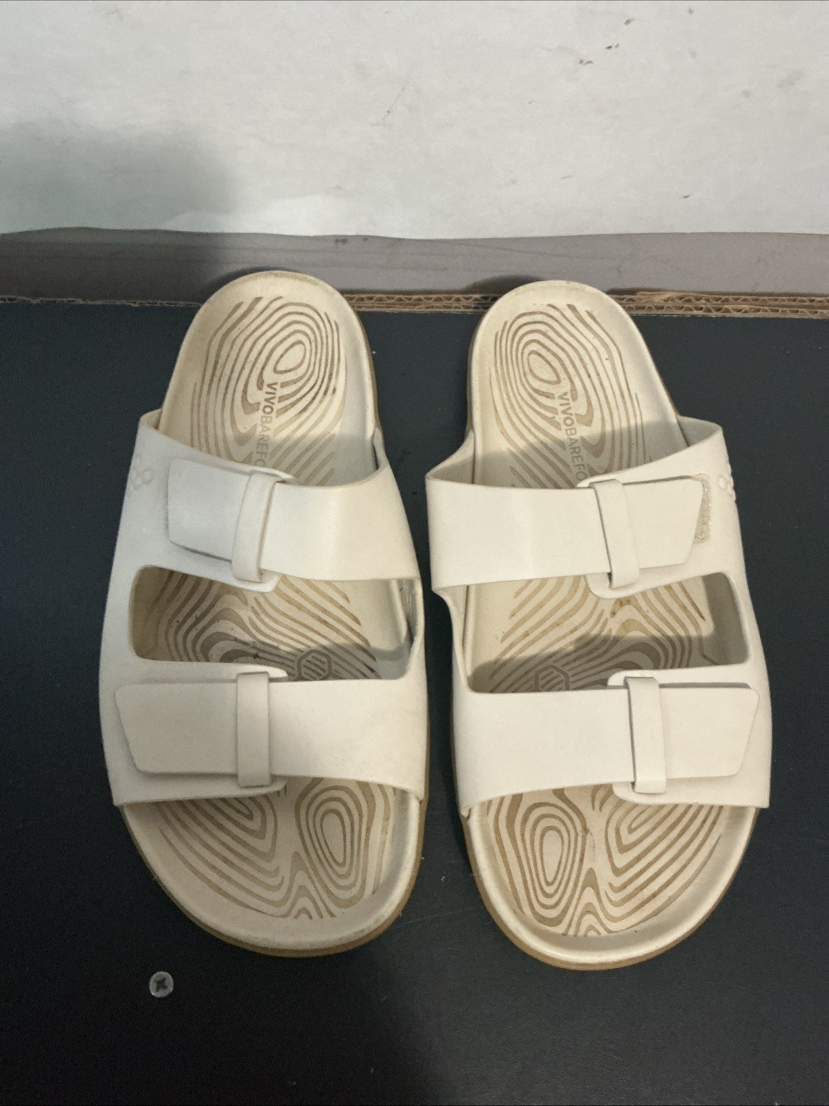 Vivobarefoot Sensus Yin Slide Women's 7 US Sand Leath… - Gem