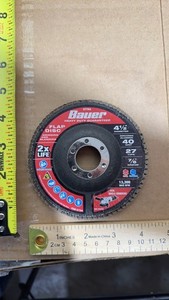 Bauer 4.5-inch Flap Disc 40 Grit